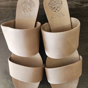 Vince Camuto Varenia Tan Wedge Sandals